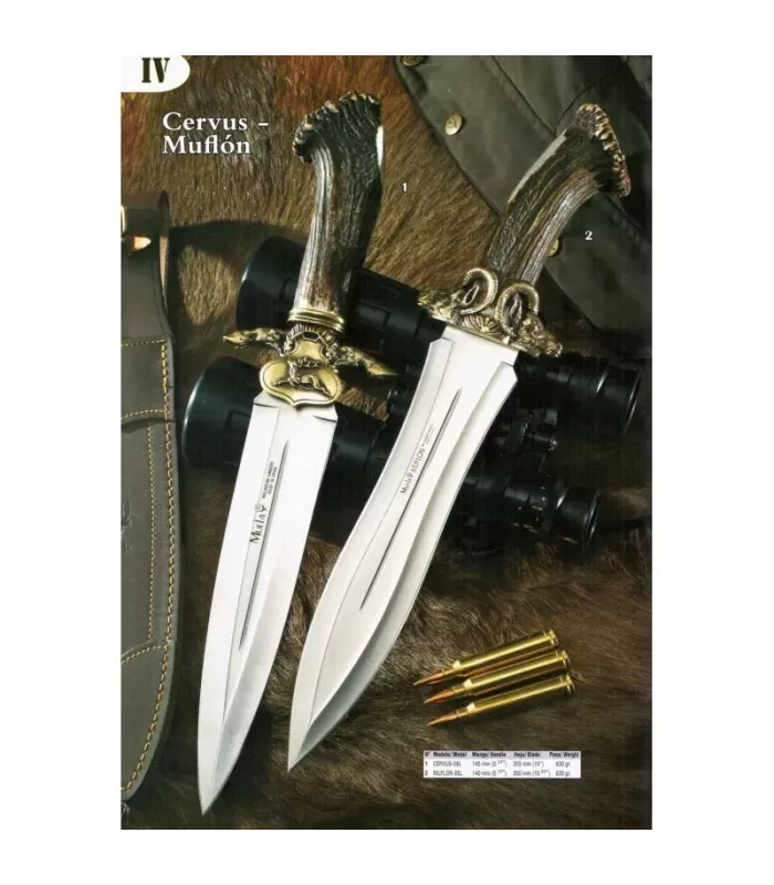 Cuchillo Cervus puño asta de ciervo ⚔️