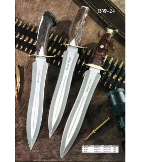 Cuchillos caza de remate puño BW-24 de Muela ⚔️