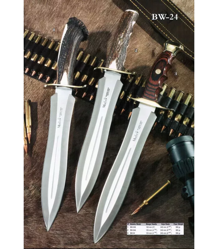 Jagdmesser der Serie BW-24 von Muela ⚔️