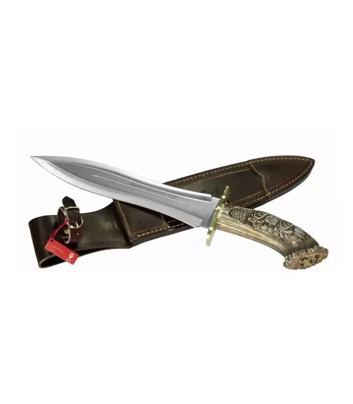 Cuchillo caza remate Podenquero Ciervo ⚔️