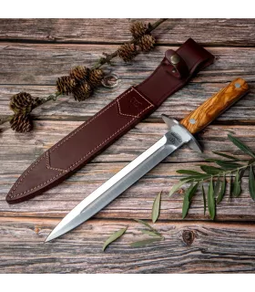 Dolch für die Jagdabschlussszene Cudeman, Olivenholzstiel ⚔️