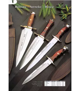 Cuchillo de Caza Muela Remate-Serreño-Bowie ⚔️