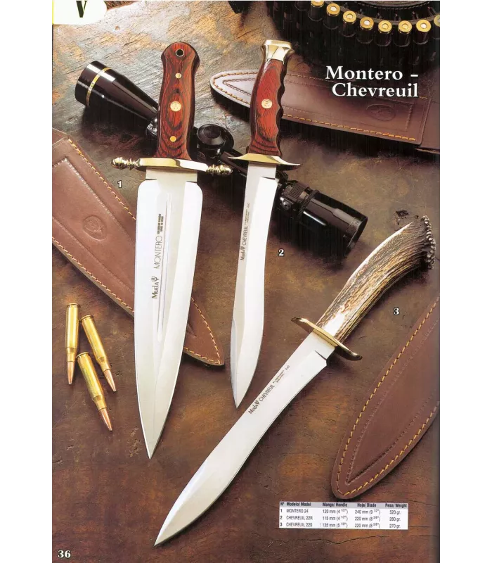 Jagdmessermesser, Montero-chevreuil ⚔️