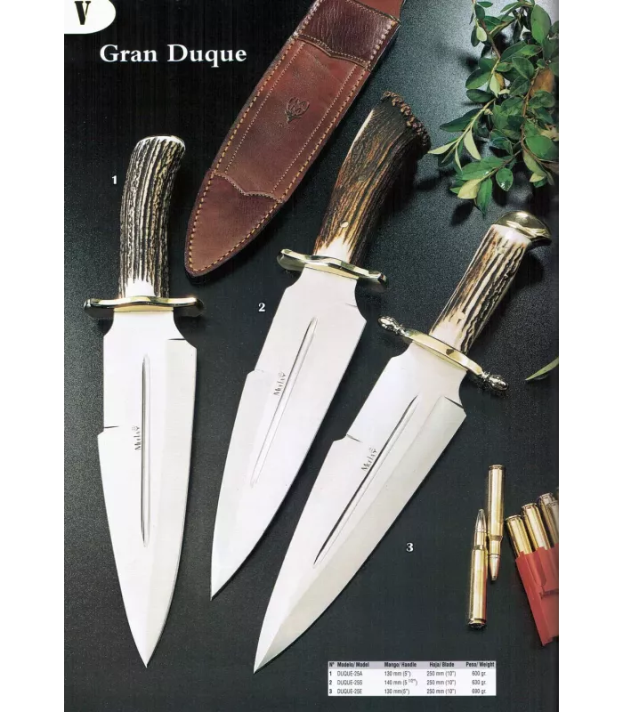Cuchillos caza de remate, Gran Duque con mago de asta de ciervo ⚔️
