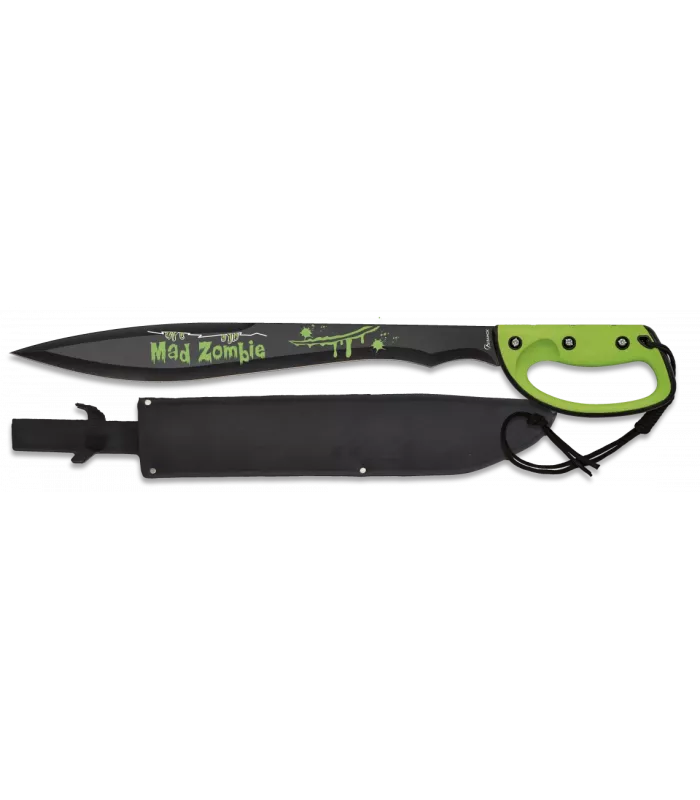 Machete Cortacañas Mad Zombie (60 cm.) ⚔️