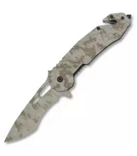 Rettungsmesser Albainox, Camo Wüstenmuster ⚔️