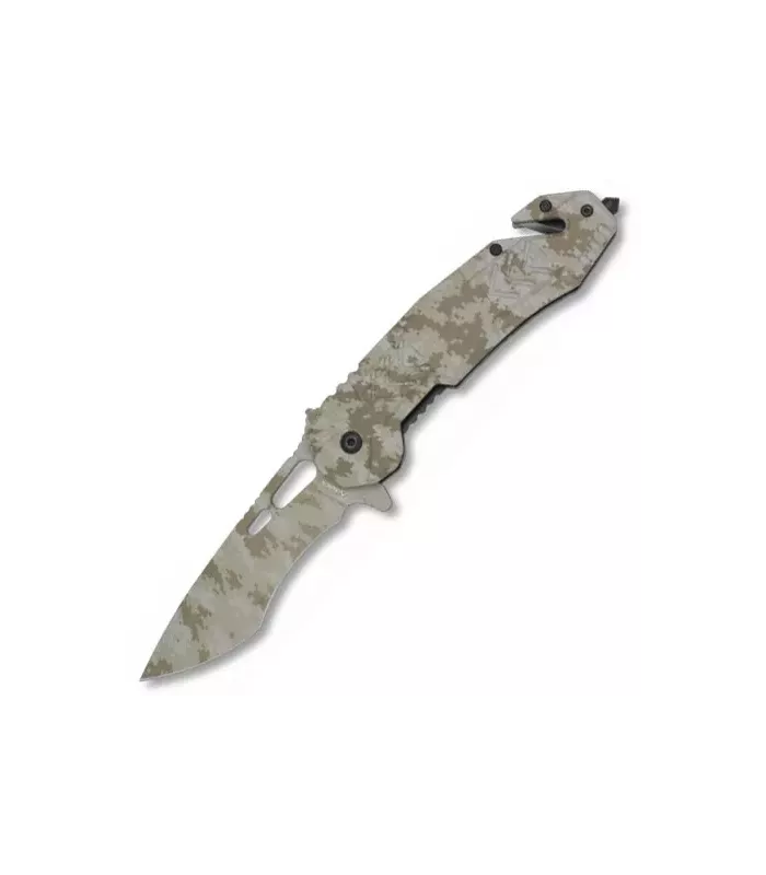 Albainox Rescue Knife, Arid Camo ⚔️
