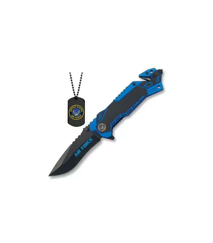 Rescue Knife Air Force with ID ⚔️
