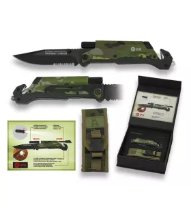 Military Rescue Knife K25 camo finish (22.3 cm.) ⚔️