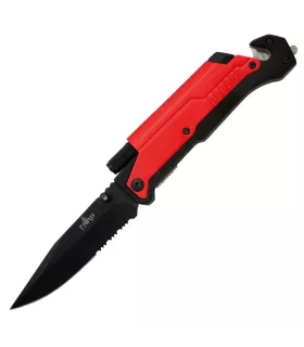 Rescue Knife Third red, with saw ⚔️