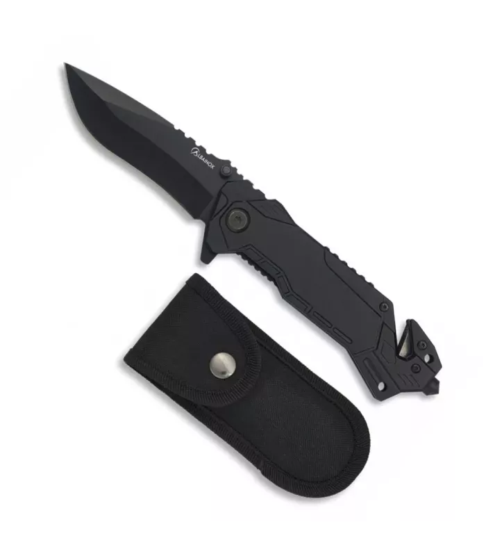 Albainox Rescue Knife - Black ⚔️