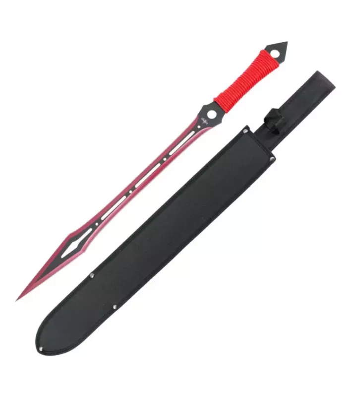 Machette coupe-cannes avec étui Modèle Third H0817R ⚔️