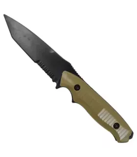 Coltello di allenamento in plastica con custodia, beige (23,5 cm.) ⚔️