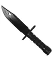 Training plastic bayonet knife, black color ⚔️