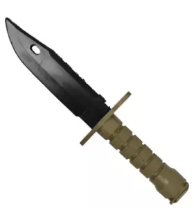Coltello baionetta di allenamento in plastica, colore beige ⚔️