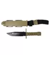 Coltello baionetta di allenamento in plastica, colore beige ⚔️