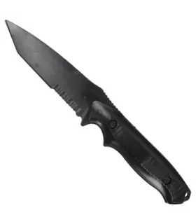 Faca de treino de plástico com bainha (23,5 cm).