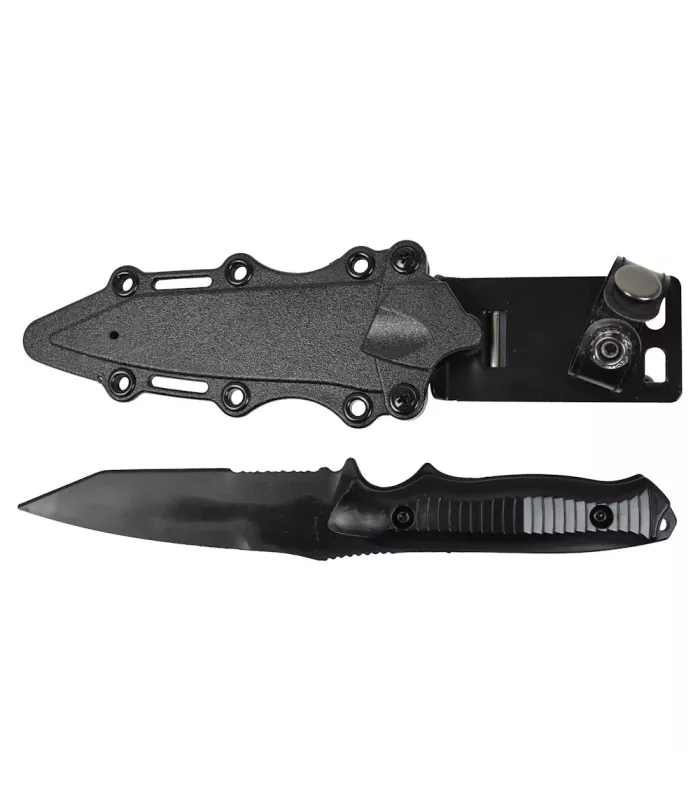 Cuchillo de entrenamiento en plastico con funda (23,5 cm.) ⚔️