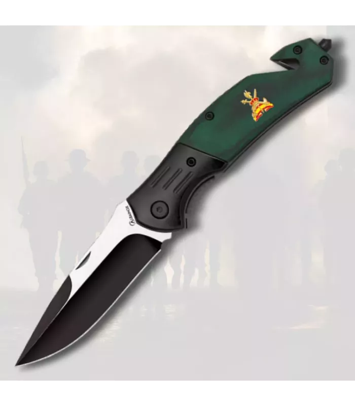 Rescue Knife Albainox Green Spanish Legion (19.6 cm.) ⚔️