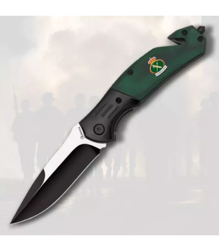 Rescue Knife Albainox Green Civil Guard (19.6 cm.) ⚔️