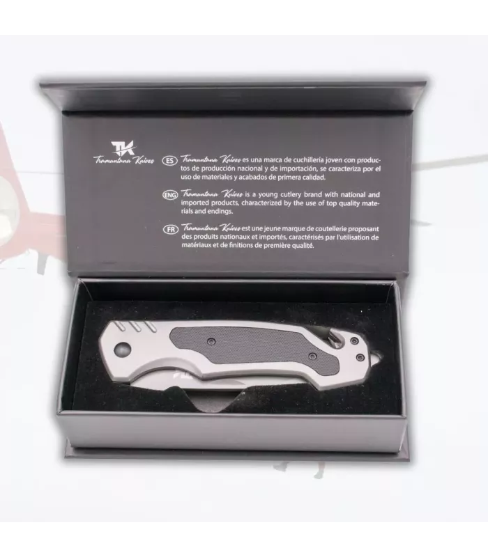 Navaja de rescarte Tramuntana Knives (22,8 cm.) ⚔️