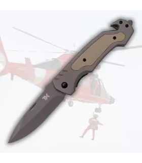 Coltello di salvataggio Tramuntana Knives, deserto (22,8 cm.) ⚔️