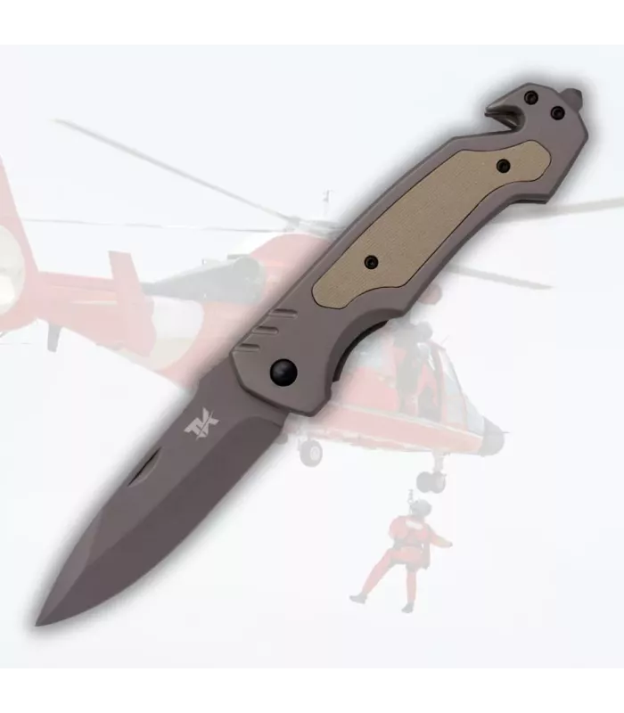 Rescue Knife Tramuntana Knives, desert (22.8 cm.) ⚔️