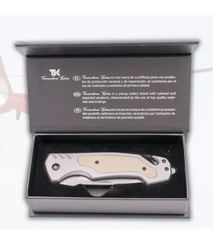 Rescue Knife Tramuntana Knives, desert (22.8 cm.) ⚔️