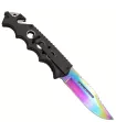 Third Design Skull Rainbow Tactical Knife (21.2 cm.) ⚔️