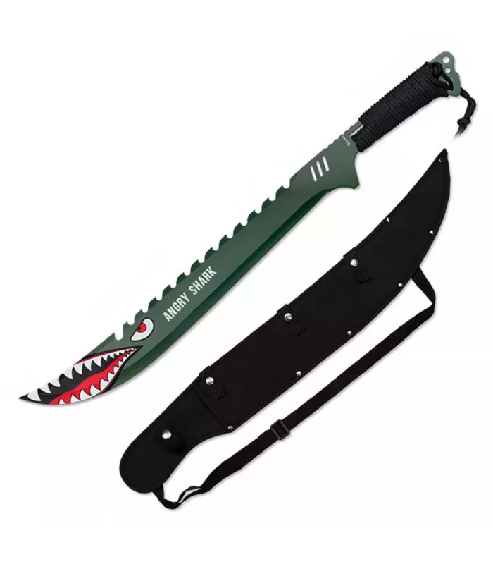 Machete Cortacañas Albainox Angry Shark, 45 cm ⚔️