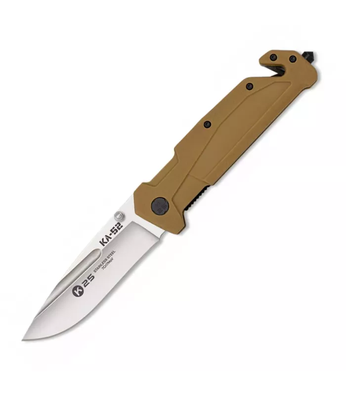 Taschenmesser Rettung KA-52, Gummigriff Coyote ⚔️