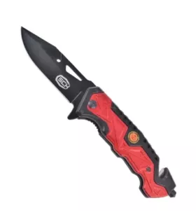 Nødraspil SCK rød Fire Department (Længde 20,3 cm.) ⚔️