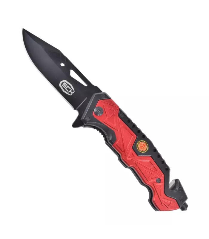 Rescue Knife SCK Red Fire Department (Length 20.3 cm.) ⚔️