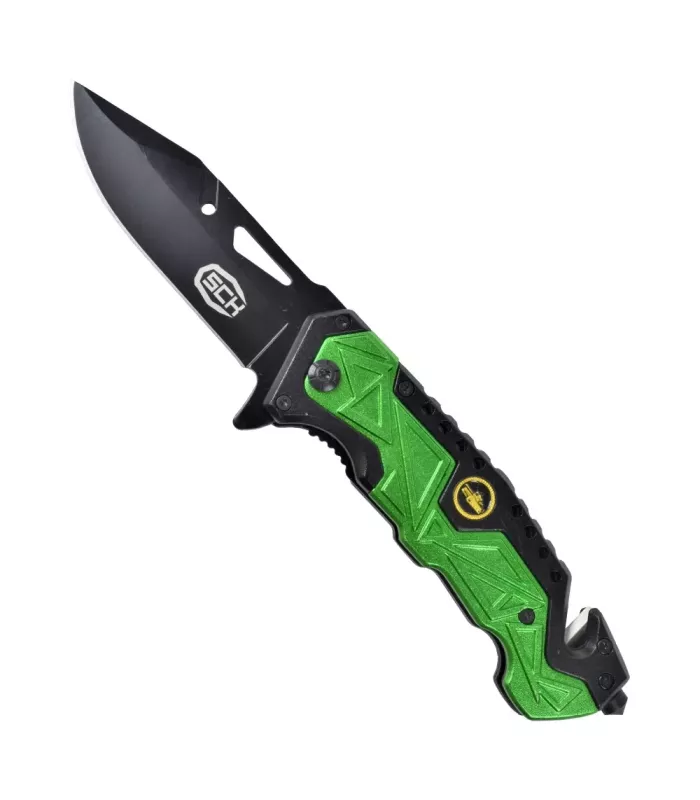 Rescue Knife SCK Green Army (Length 20.3 cm.) ⚔️