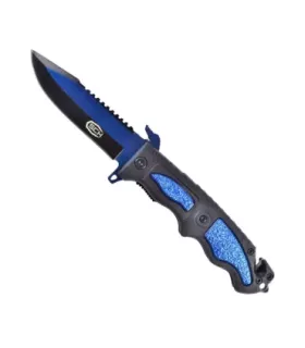 Navaja de rescate SCK azul (largo 22,3 cm.) ⚔️