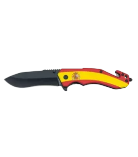 Rescue Knife Albainox 3D Design Spain Flag (20 cm.) ⚔️