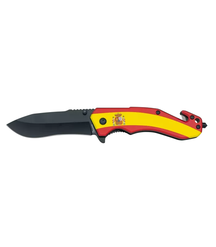 Rescue Knife Albainox 3D Design Spain Flag (20 cm.) ⚔️