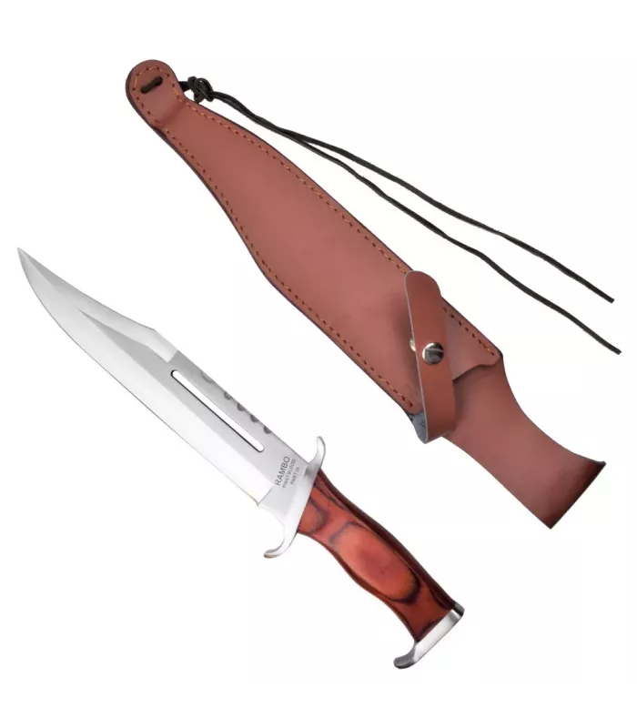 Faca de Caça Sobrevivência Rambo III (42,5 cm.) ⚔️