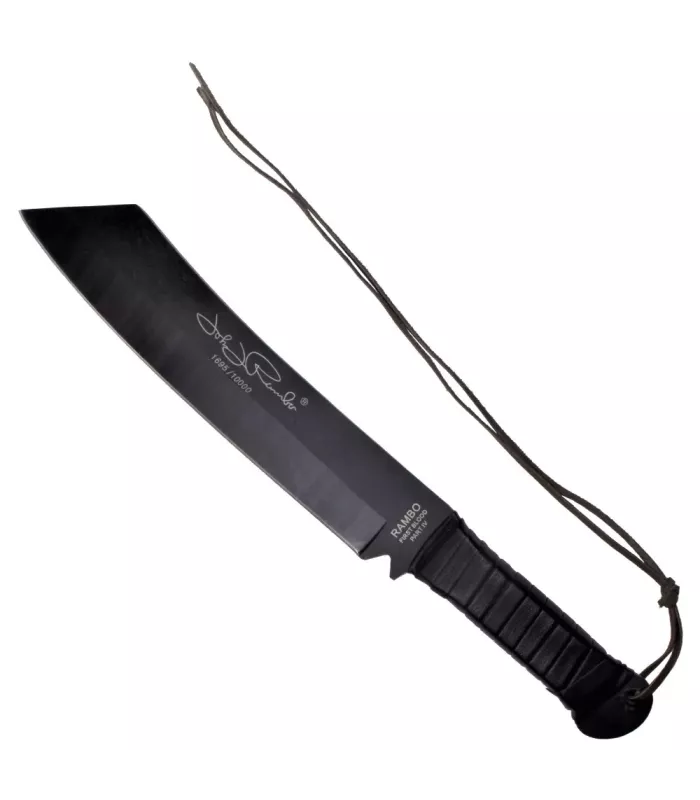 Cuchillo de Caza y Supervivencia Rambo IV: Resistencia y Precisión en la