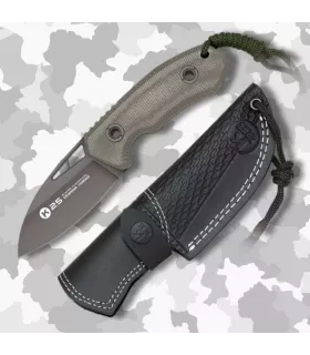 Cuchillo táctico K25 puño mikarta (19 cm.) ⚔️