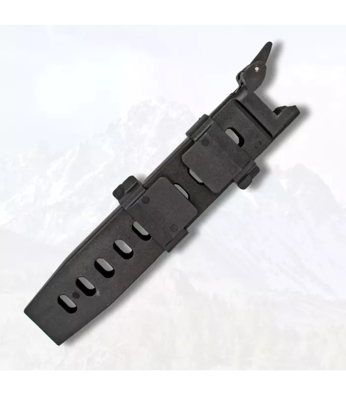 Faca tática com bainha PTR (29 cm). ⚔️