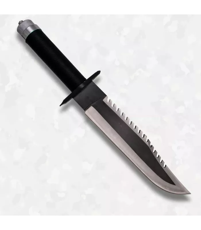 Faca tática de aventura com bainha (39,7 cm). ⚔️