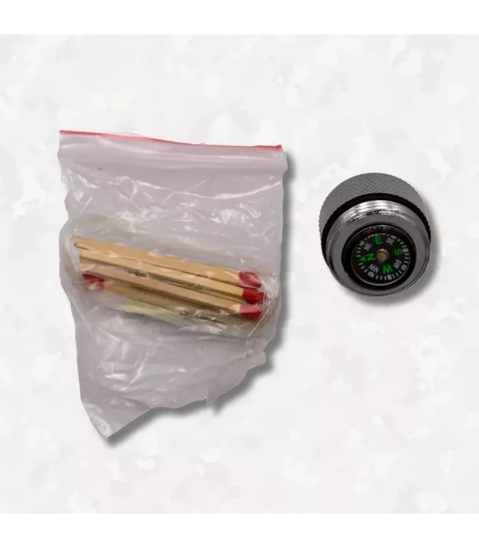 Faca tática de aventura com bainha (39,7 cm). ⚔️