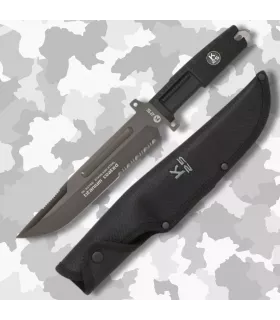 Taktisches Messer K25 Gummigriff (33 cm). ⚔️