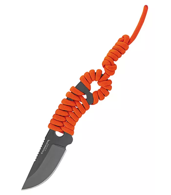 Cuchillo táctico Condor cordón naranja ⚔️