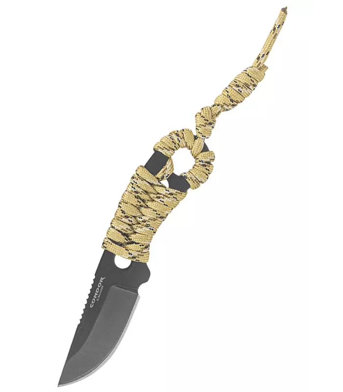 Taktisches Messer Condor braunes Kordel ⚔️