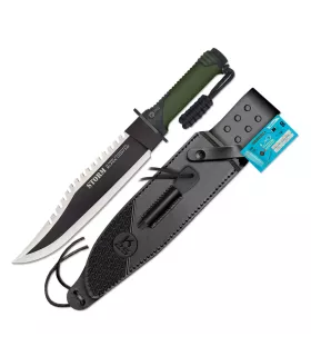 Taktisches Messer Marke K25 Modell Storm, gemischte Klinge (38,2 cm). ⚔️
