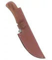 Drop point blade knife with leather sheath (20.8 cm) ⚔️