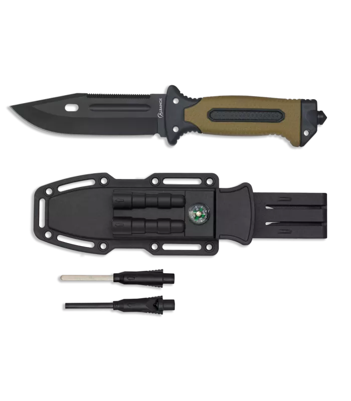 Overlevelseskniv mærket Albainox (26,5 cm.) ⚔️