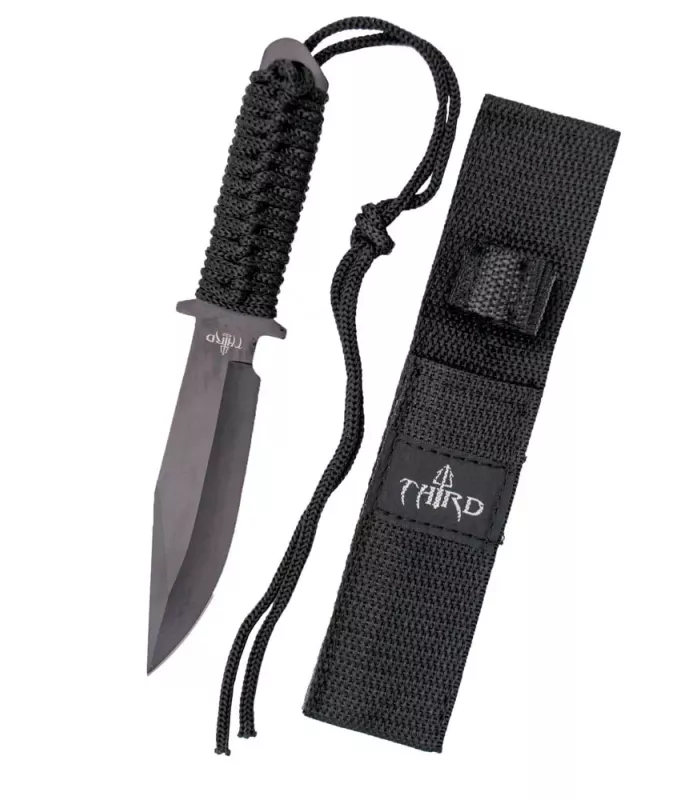 Coltello Tattico Bushcraft Third modello H0600 ⚔️
